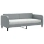 Schlafsofa mit hellgrauer Stoffmatratze 80x200 cm von vidaXL, Betten und Lattenroste - Ref: Foro24-3196793, Preis: 325,51 €, ...