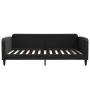 Sofa bed with black fabric mattress 100x200 cm by vidaXL, Beds and slatted bases - Ref: Foro24-3196805, Price: 386,98 €, Disc...