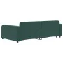 Dark green velvet trundle sofa bed 100x200 cm by vidaXL, Beds and slatted bases - Ref: Foro24-3196938, Price: 286,10 €, Disco...