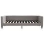 Trundle sofa bed taupe gray fabric 100x200 cm by vidaXL, Beds and slatted bases - Ref: Foro24-3196586, Price: 309,60 €, Disco...