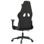 Schwarz-grüner Gaming-Stuhl aus Kunstleder von vidaXL, Gaming-Stühle - Ref: Foro24-3143756, Preis: 129,45 €, Rabatt: %