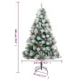 Árbol de Navidad artificial con piñas y bayas 180 cm de vidaXL, Arboles de navidad - Ref: Foro24-357712, Precio: 76,29 €, Des...