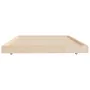 Estructura de cama madera maciza de pino 100x200 cm de vidaXL, Camas y somieres - Ref: Foro24-823489, Precio: 70,77 €, Descue...