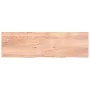 Light brown treated solid wood bathroom countertop 200x60x(2-4)cm by vidaXL, Countertops - Ref: Foro24-3156175, Price: 151,32...