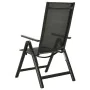 5-teiliges Gartenbistro-Set schwarz und anthrazit von vidaXL, Gartensets - Ref: Foro24-3070658, Preis: 347,98 €, Rabatt: %