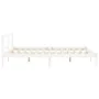 Solid white pine wood bed frame 180x200 cm by vidaXL, Beds and slatted bases - Ref: Foro24-835842, Price: 182,52 €, Discount: %