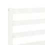 Solid white pine wood bed frame 180x200 cm by vidaXL, Beds and slatted bases - Ref: Foro24-835842, Price: 182,52 €, Discount: %