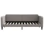 Trundle sofa bed with drawers taupe gray fabric 80x200 cm by vidaXL, Beds and slatted bases - Ref: Foro24-3196850, Price: 323...