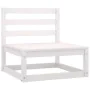 8-piece garden lounge set white solid pine wood by vidaXL, Garden sets - Ref: Foro24-3075750, Price: 374,75 €, Discount: %