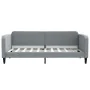 Trundle sofa bed light gray fabric 90x190 cm by vidaXL, Beds and slatted bases - Ref: Foro24-3196826, Price: 265,96 €, Discou...