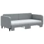 Sofá cama nido con colchón tela gris claro 90x190 cm de vidaXL, Camas y somieres - Ref: Foro24-3196844, Precio: 444,30 €, Des...