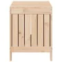 Solid pine wood garden storage box 76x42.5x54 cm by vidaXL, Outdoor storage boxes - Ref: Foro24-836144, Price: 93,29 €, Disco...