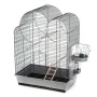 Duvoplus Bird cage and accessories Eliza gray and black 54x34x75 cm by Duvoplus, Feet and bird cages - Ref: Foro24-445529, Pr...