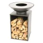 RedFire Garden fireplace with barbecue and cover ONYX Classic 60 cm by RedFire, Chimneys - Ref: Foro24-446955, Price: 319,84 ...