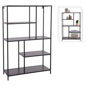 H&S Collection Black 4-tier shelving unit 76x30x116 cm by H&S Collection, Bookcases and shelves - Ref: Foro24-445856, Price: ...