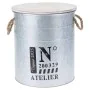 H&S Collection Set of zinc storage boxes with rope by H&S Collection, Storage baskets - Ref: Foro24-442176, Price: 80,26 €, D...