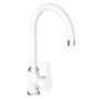 EISL DIZIANI chrome white single lever kitchen faucet by EISL, Faucets - Ref: Foro24-446499, Price: 81,36 €, Discount: %