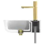 SCHÜTTE NEW YORK matte gold single-lever basin mixer tap by SCHÜTTE, Faucets - Ref: Foro24-446550, Price: 126,29 €, Discount: %