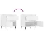 Nightstands 2 pcs glossy white engineered wood 40x35x50 cm by vidaXL, Nightstands - Ref: Foro24-830657, Price: 92,60 €, Disco...