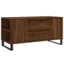 Engineered wood brown oak coffee table 102x44.5x50 cm by vidaXL, Coffee table - Ref: Foro24-831011, Price: 88,44 €, Discount: %