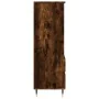 Tall smoked oak plywood sideboard 40x36x110 cm by vidaXL, Sideboards - Ref: Foro24-831505, Price: 61,30 €, Discount: %