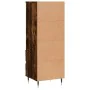 Tall smoked oak plywood sideboard 40x36x110 cm by vidaXL, Sideboards - Ref: Foro24-831505, Price: 61,30 €, Discount: %