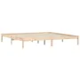 Estructura de cama madera maciza de pino 180x200 cm de vidaXL, Camas y somieres - Ref: Foro24-835763, Precio: 121,42 €, Descu...