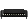 Black velvet trundle sofa bed 90x190 cm by vidaXL, Beds and slatted bases - Ref: Foro24-3197078, Price: 265,32 €, Discount: %