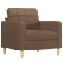 Sofa set with cushions 4 pieces brown fabric by vidaXL, Sofas - Ref: Foro24-3201253, Price: 742,52 €, Discount: %