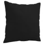 Decorative cushions 2 units microfiber fabric black 40x40 cm by vidaXL, Cushions - Ref: Foro24-349498, Price: 17,63 €, Discou...