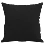 Decorative cushions 2 units microfiber fabric black 40x40 cm by vidaXL, Cushions - Ref: Foro24-349498, Price: 17,63 €, Discou...