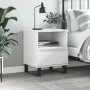 White plywood nightstand 40x35x50 cm by vidaXL, Nightstands - Ref: Foro24-830636, Price: 53,57 €, Discount: %