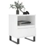 White plywood nightstand 40x35x50 cm by vidaXL, Nightstands - Ref: Foro24-830636, Price: 53,57 €, Discount: %