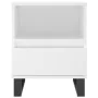 White plywood nightstand 40x35x50 cm by vidaXL, Nightstands - Ref: Foro24-830636, Price: 53,57 €, Discount: %