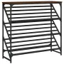 Oak brown engineered wood shoe rack furniture 90x30x85 cm by , Shoe racks and shoe organizers - Ref: Foro24-833432, Price: 57...