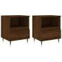 Nightstands 2 pcs oak brown engineered wood 40x35x50 cm by , Nightstands - Ref: Foro24-830619, Price: 77,06 €, Discount: %