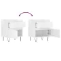 Nightstands 2 pcs glossy white engineered wood 40x35x50 cm by , Nightstands - Ref: Foro24-830673, Price: 87,58 €, Discount: %