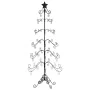 Weihnachtsbaum zur Dekoration aus schwarzem Metall 215 cm von , Weihnachtsbäume - Ref: Foro24-359609, Preis: 128,21 €, Rabatt: %