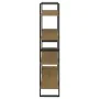 4-tier solid pine wood shelf 100x30x140 cm by , Bookcases and shelves - Ref: Foro24-806485, Price: 108,74 €, Discount: %