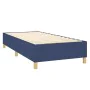 Box spring bed with blue fabric mattress 80x200 cm by , Beds and slatted bases - Ref: Foro24-3132271, Price: 345,79 €, Discou...