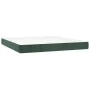 Box spring bed with dark green velvet mattress 180x200 cm by , Beds and slatted bases - Ref: Foro24-3143280, Price: 642,89 €,...