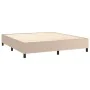 Boxspringbett mit Cappuccino-Kunstledermatratze 180x200cm von , Betten und Lattenroste - Ref: Foro24-3132518, Preis: 687,41 €...