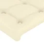 Headboards 2 units cream-colored synthetic leather 100x5x78/88 cm by , Headboards and footboards - Ref: Foro24-346526, Price:...