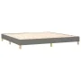 Boxspringbett mit dunkelgrauer Stoffmatratze 200x200 cm von , Betten und Lattenroste - Ref: Foro24-3130618, Preis: 535,43 €, ...