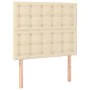 Headboards 2 units of cream-colored fabric 100x5x78/88 cm by , Headboards and footboards - Ref: Foro24-3116761, Price: 72,90 ...