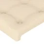 Headboards 2 units of cream-colored fabric 100x5x78/88 cm by , Headboards and footboards - Ref: Foro24-3116761, Price: 72,90 ...