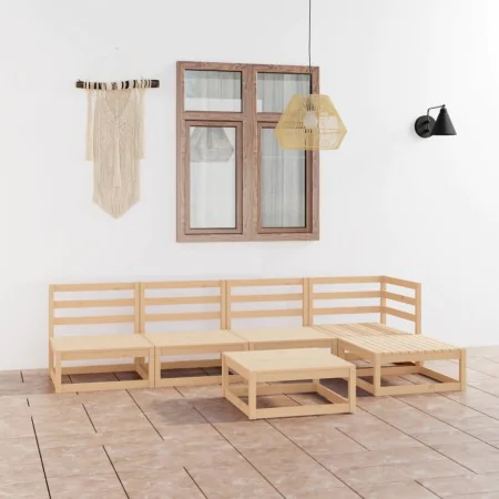 Garden furniture set 6 pieces solid pine wood by , Garden sets - Ref: Foro24-3075519, Price: 287,13 €, Discount: %