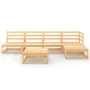 Garden furniture set 6 pieces solid pine wood by , Garden sets - Ref: Foro24-3075519, Price: 287,13 €, Discount: %