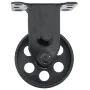 Mac Lean Fixed swivel wheels 4 units black 92 mm by , Material handling - Ref: Foro24-444097, Price: 70,58 €, Discount: %