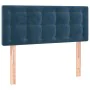 Box spring bed with dark blue velvet mattress 80x200 cm by , Beds and slatted bases - Ref: Foro24-3127701, Price: 286,02 €, D...